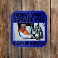 AmericaS Favorite Garbage Man Clean Up America Coaster thumb 0