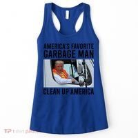 AmericaS Favorite Garbage Man Clean Up America Women's Tank Top thumb 0