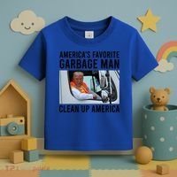 AmericaS Favorite Garbage Man Clean Up America Toddler T-Shirt thumb 3