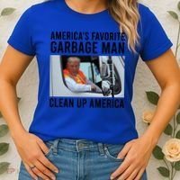 AmericaS Favorite Garbage Man Clean Up America Women's T-Shirt thumb 2