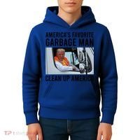 AmericaS Favorite Garbage Man Clean Up America Kids Hoodie thumb 4