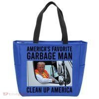 AmericaS Favorite Garbage Man Clean Up America Tote Bag thumb 0
