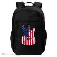 American Flag Guitar Funny Usa Guitarist Outfit Backpack thumb 0
