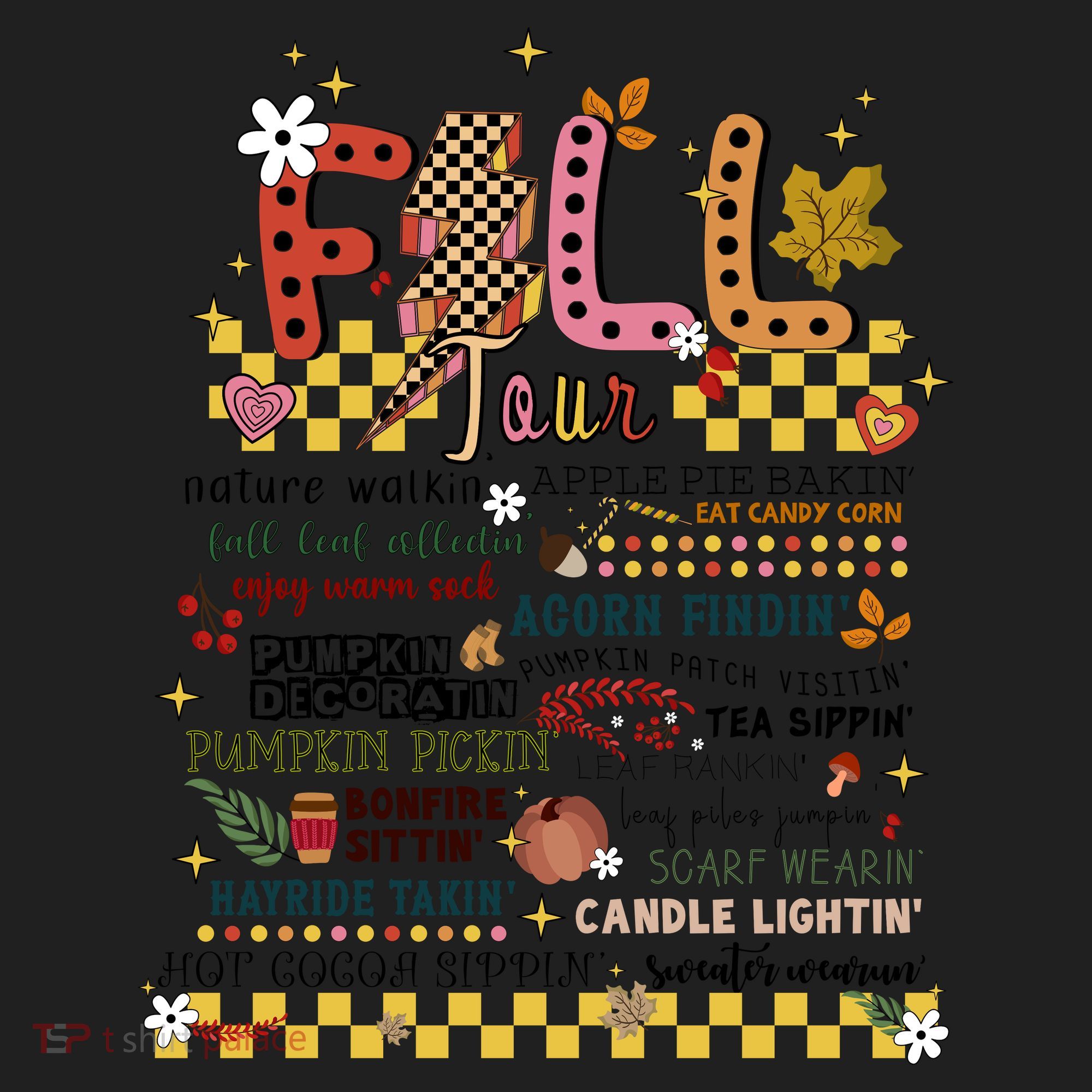 Autumn Fall Graphic Women's Sweatshirt