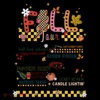 Autumn Fall Graphic Backpack thumb 2