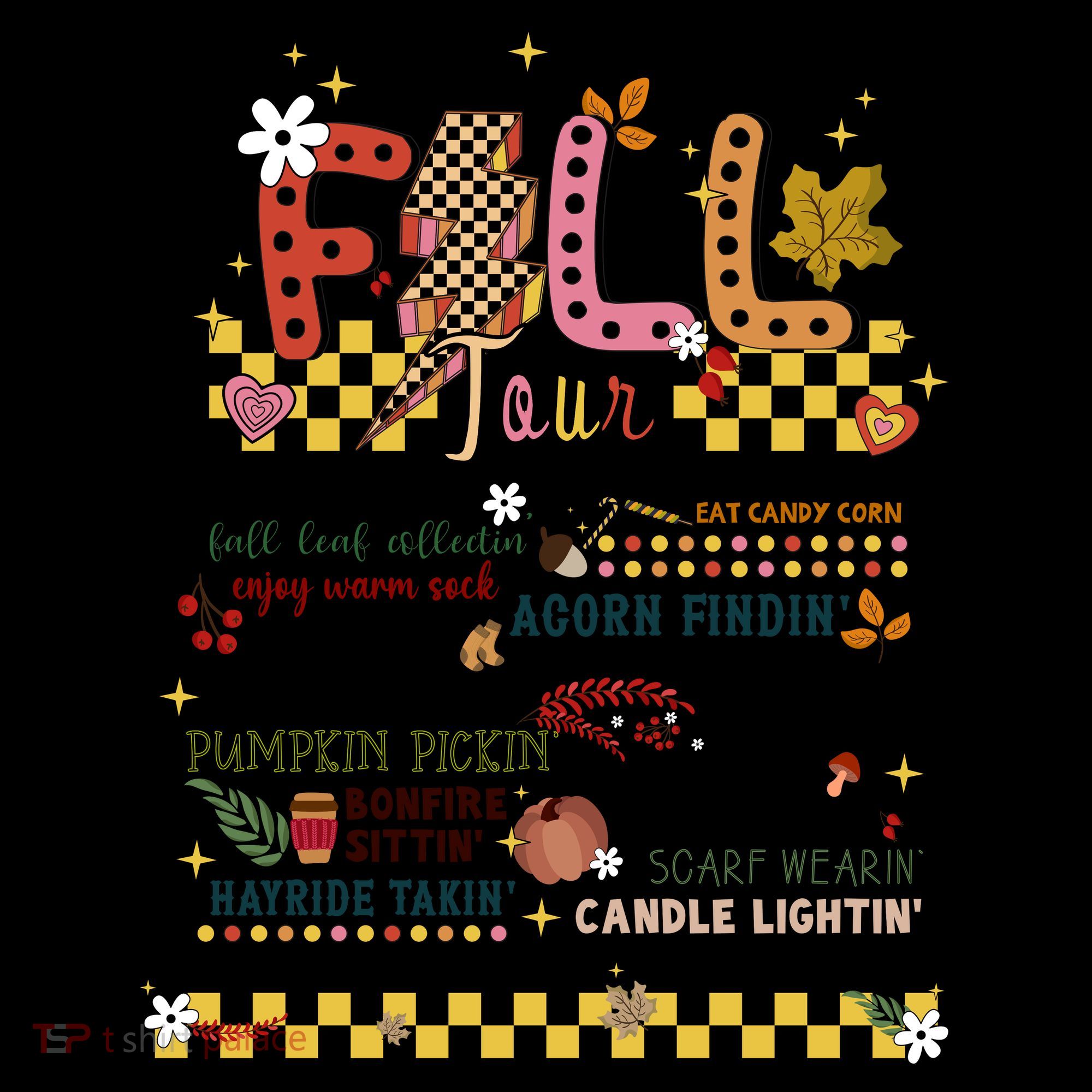 Autumn Fall Graphic Backpack