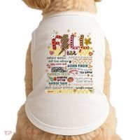 Autumn Fall Graphic Doggie Tank thumb 0