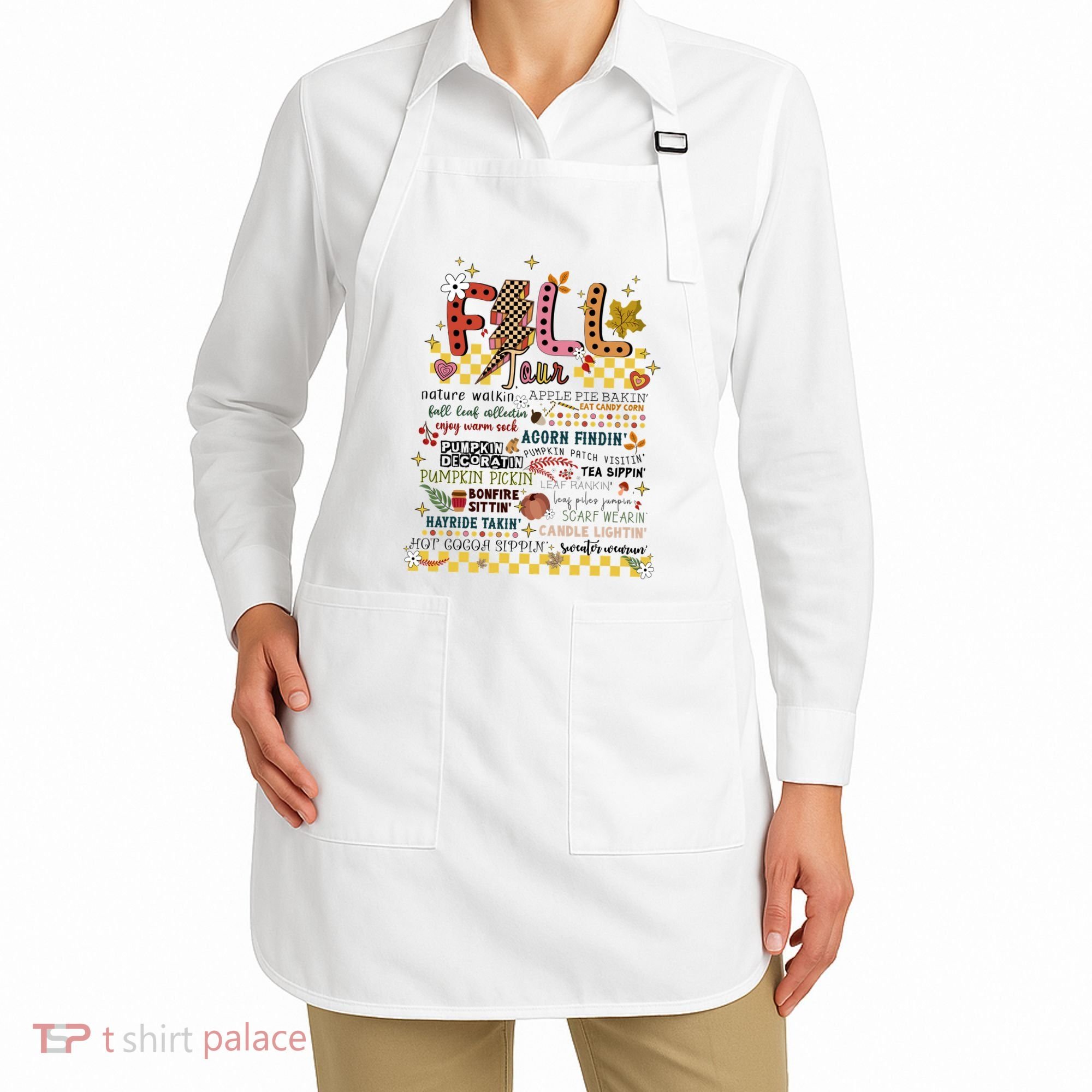 Autumn Fall Graphic Apron