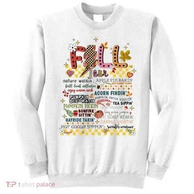 Autumn Fall Graphic Sweatshirt