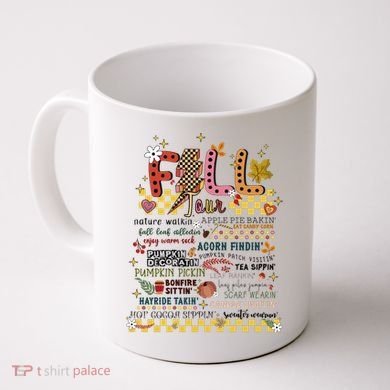 Autumn Fall Graphic Coffee Mug