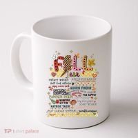 Autumn Fall Graphic Coffee Mug thumb 0