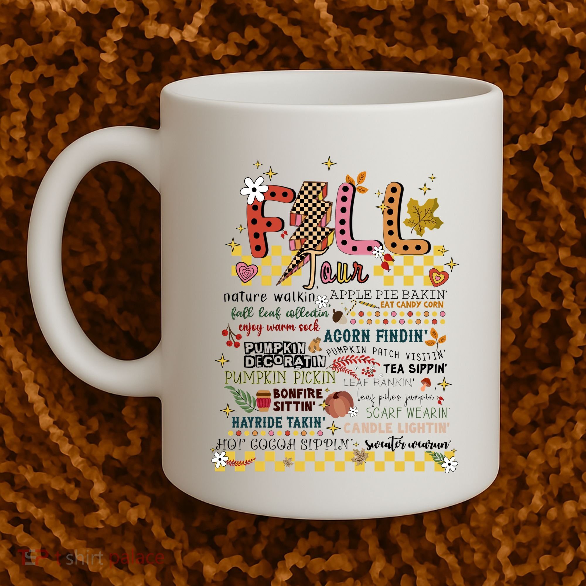 Autumn Fall Graphic Coffee Mug