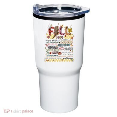 Autumn Fall Graphic Tumbler