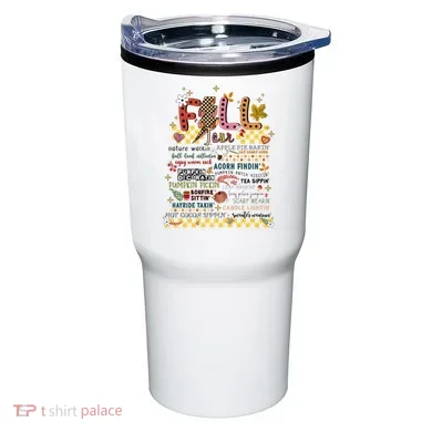 Autumn Fall Graphic Tumbler