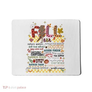 Autumn Fall Graphic Mousepad