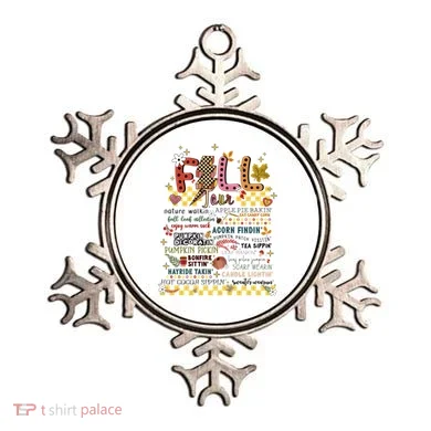 Autumn Fall Graphic Ornament