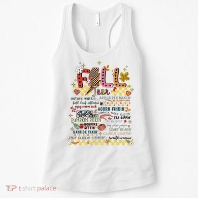 Autumn Fall Graphic Women's Tank Top