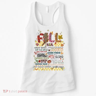 Autumn Fall Graphic Women's Tank Top