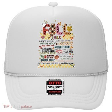 Autumn Fall Graphic Hat