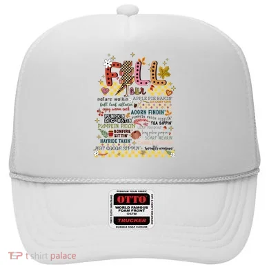 Autumn Fall Graphic Hat