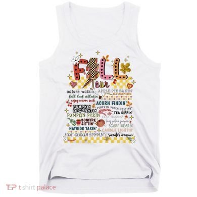 Autumn Fall Graphic Tank Top