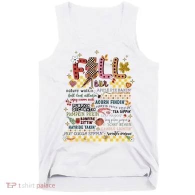 Autumn Fall Graphic Tank Top