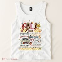 Autumn Fall Graphic Tank Top thumb 2