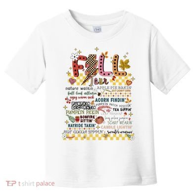 Autumn Fall Graphic Toddler T-Shirt