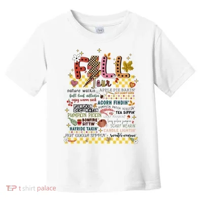 Autumn Fall Graphic Toddler T-Shirt