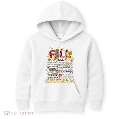 Autumn Fall Graphic Kids Hoodie