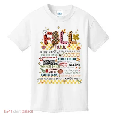 Autumn Fall Graphic Kids T-Shirt