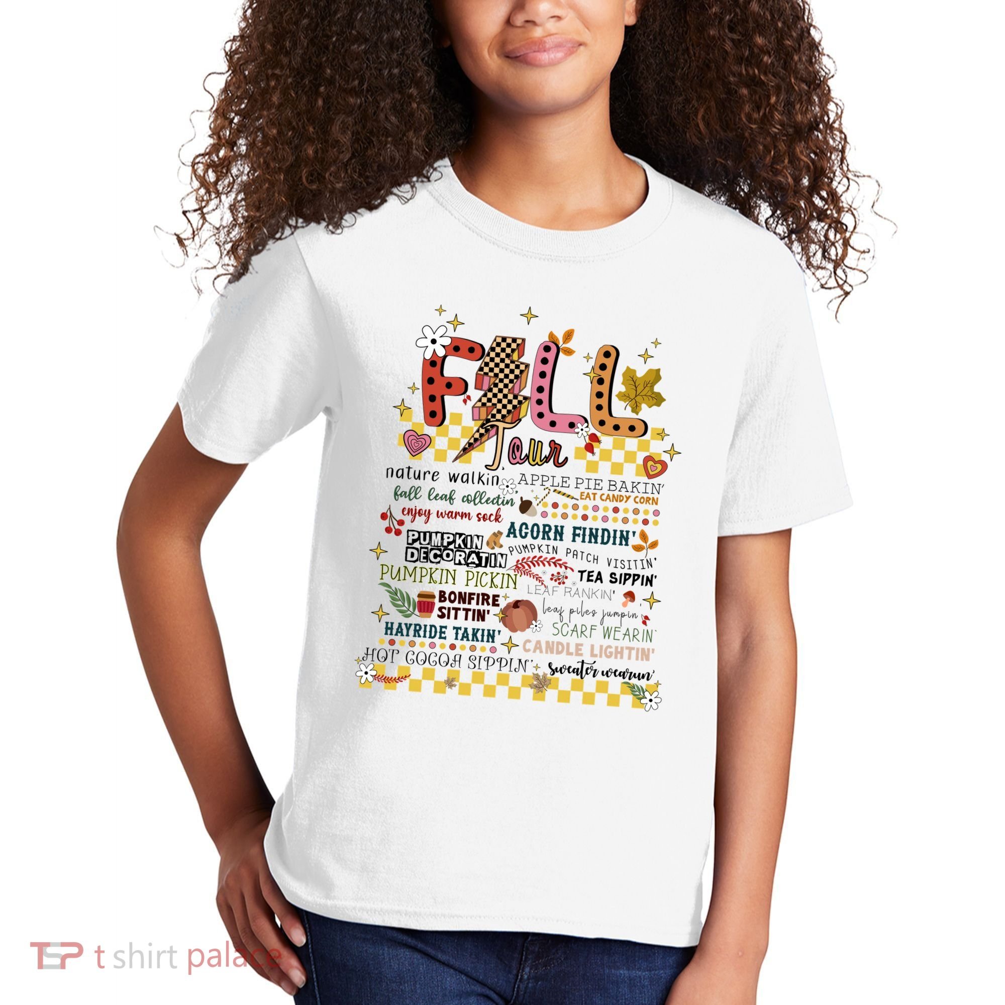 Autumn Fall Graphic Kids T-Shirt