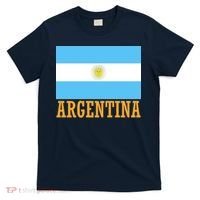 Argentina Flag Graphic Vintage T-Shirt thumb 0