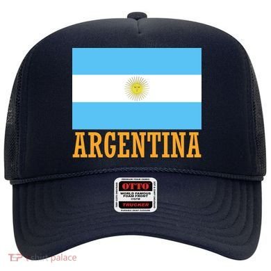 Argentina Flag Graphic Vintage Hat
