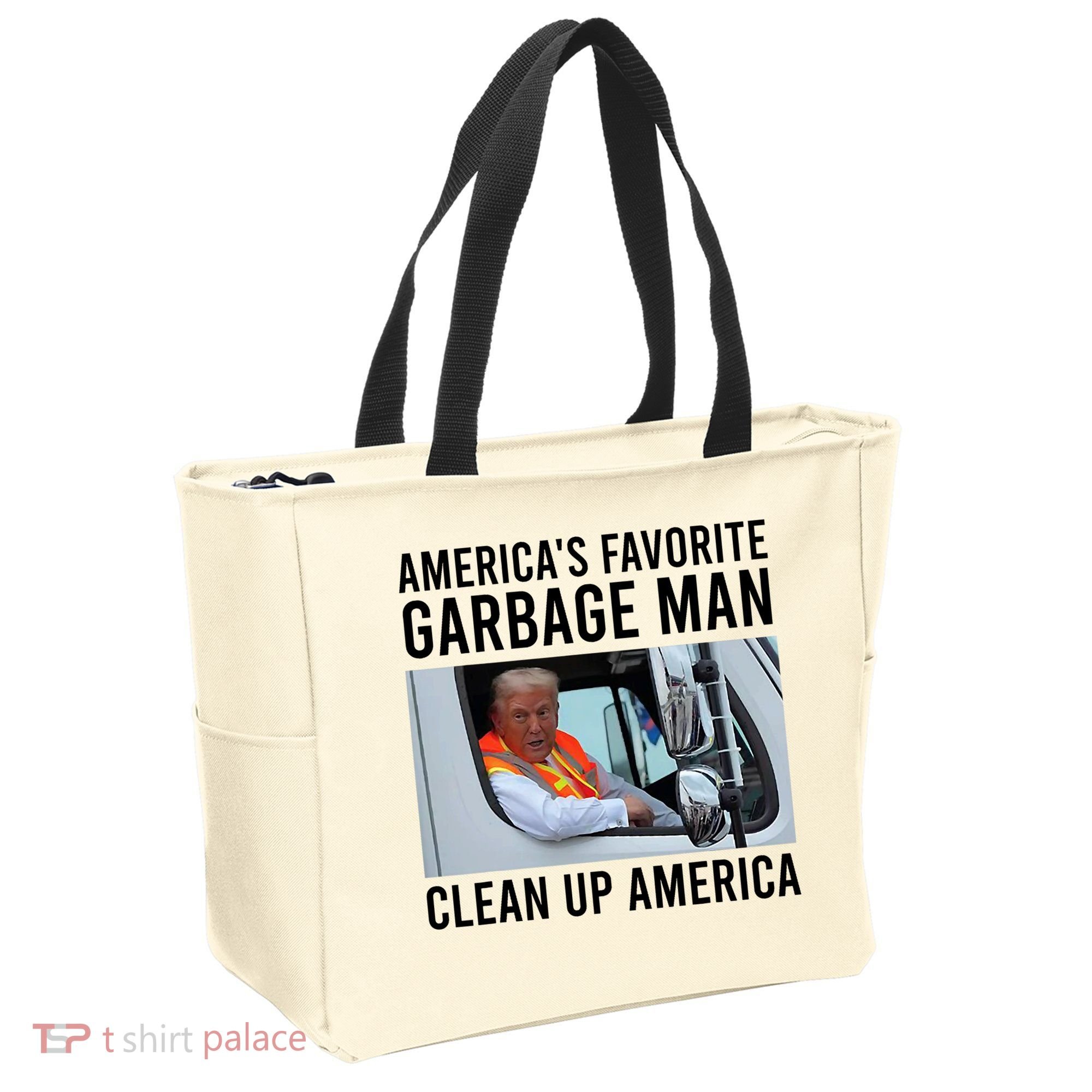 AmericaS Favorite Garbage Man Clean Up America Tote Bag