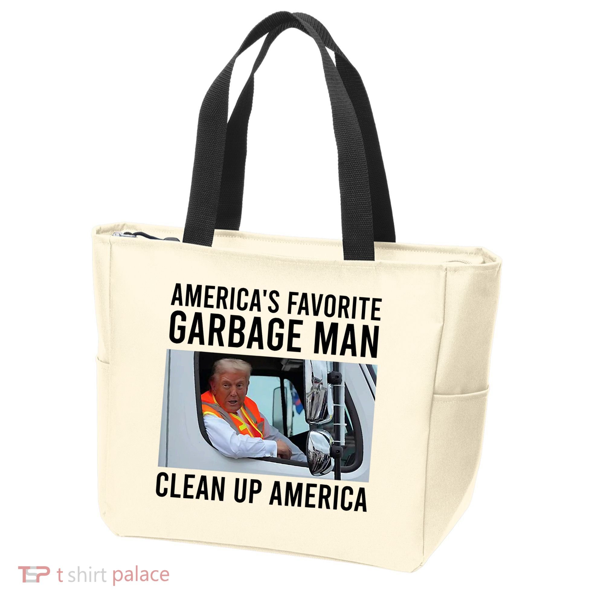 AmericaS Favorite Garbage Man Clean Up America Tote Bag