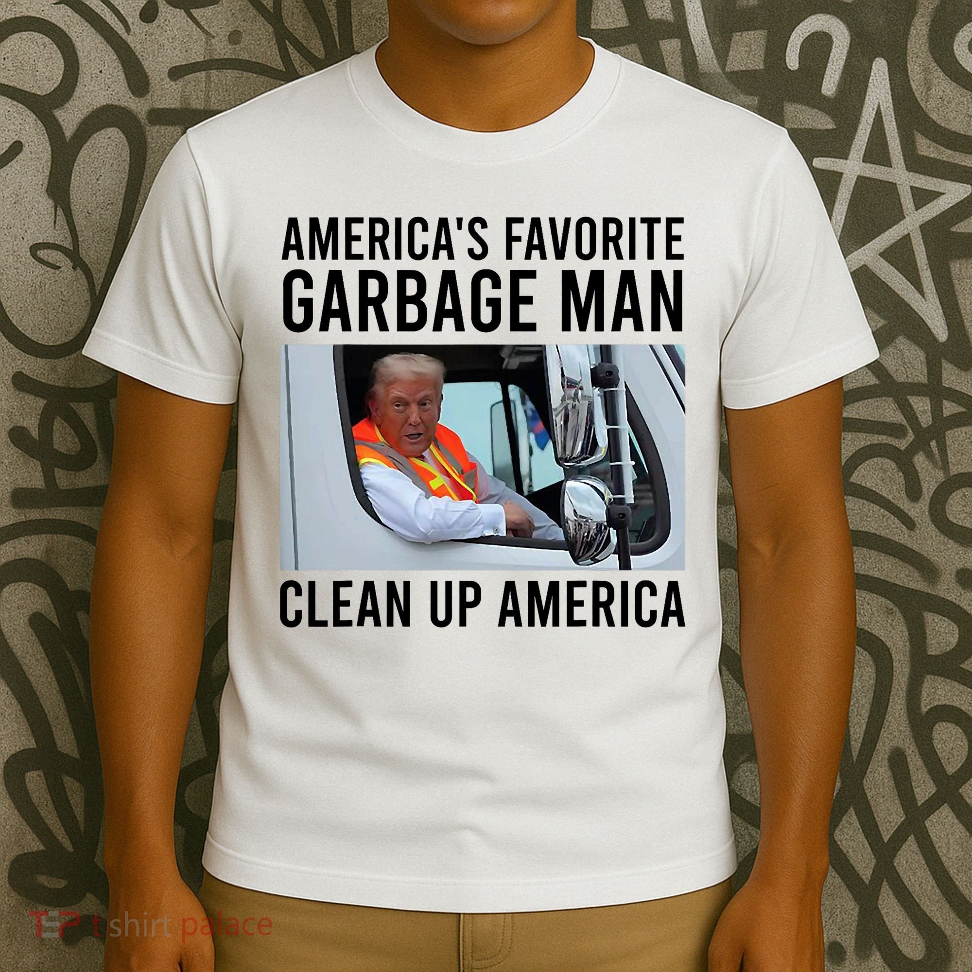 AmericaS Favorite Garbage Man Clean Up America T-Shirt