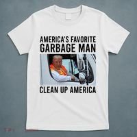 AmericaS Favorite Garbage Man Clean Up America T-Shirt thumb 5