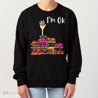 A Funny Gift For Reading Books Librarian Readers Nerd Women's Sweatshirt thumb 0
