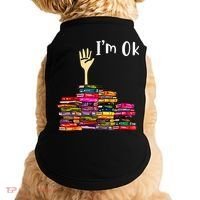 A Funny Gift For Reading Books Librarian Readers Nerd Doggie Tank thumb 0