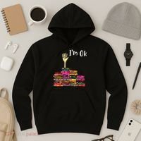 A Funny Gift For Reading Books Librarian Readers Nerd Hoodie thumb 3