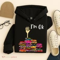A Funny Gift For Reading Books Librarian Readers Nerd Hoodie thumb 4