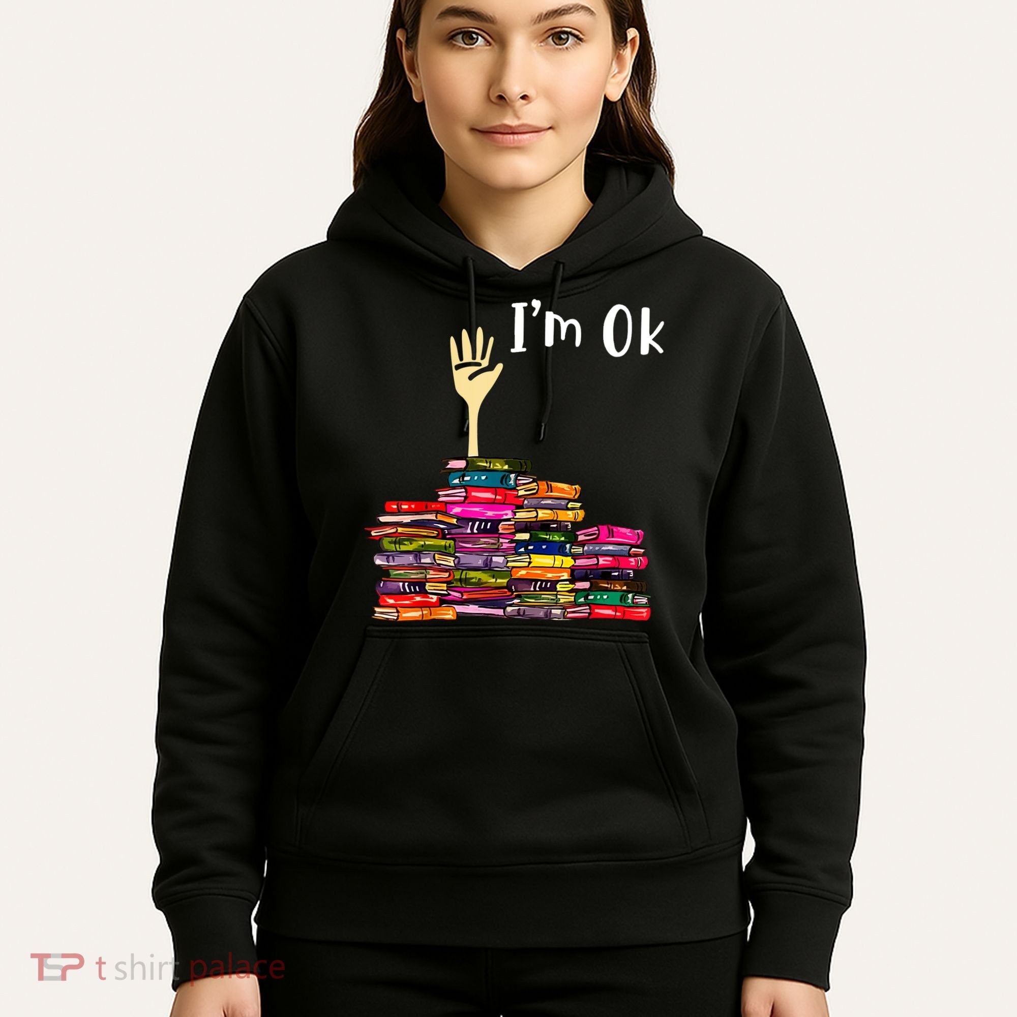 A Funny Gift For Reading Books Librarian Readers Nerd Hoodie