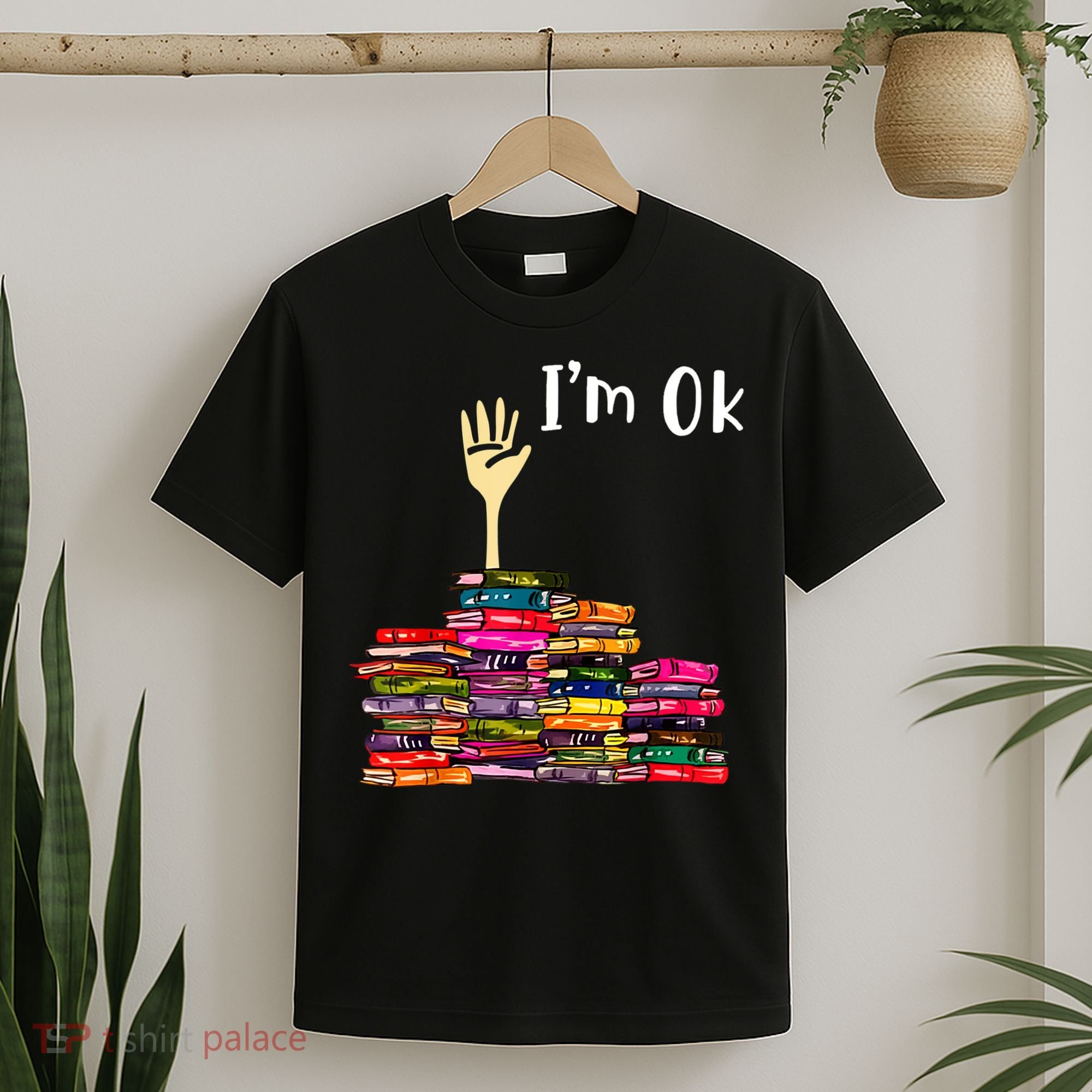 A Funny Gift For Reading Books Librarian Readers Nerd T-Shirt