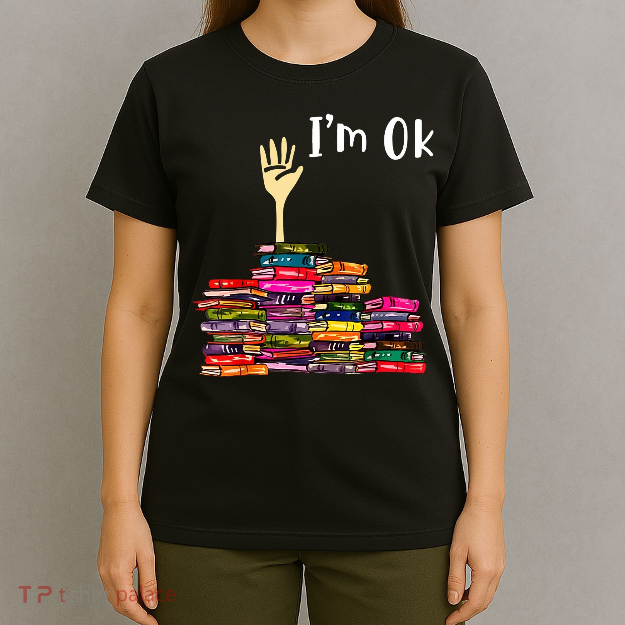 A Funny Gift For Reading Books Librarian Readers Nerd T-Shirt