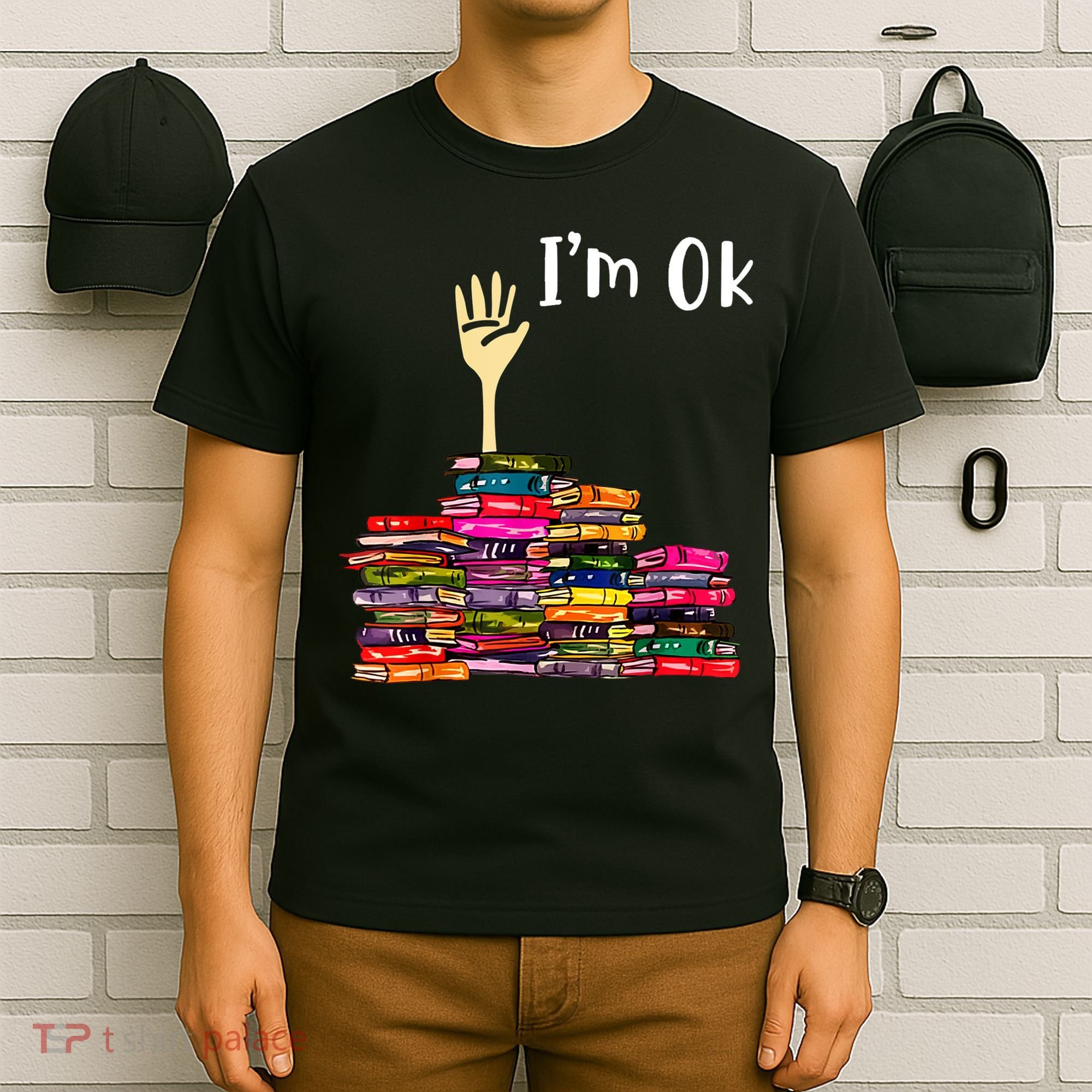 A Funny Gift For Reading Books Librarian Readers Nerd T-Shirt