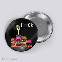 A Funny Gift For Reading Books Librarian Readers Nerd Button thumb 0