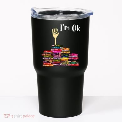 A Funny Gift For Reading Books Librarian Readers Nerd Tumbler