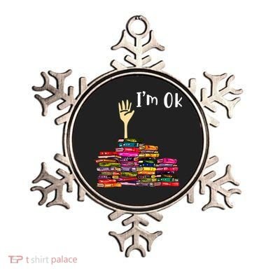 A Funny Gift For Reading Books Librarian Readers Nerd Ornament