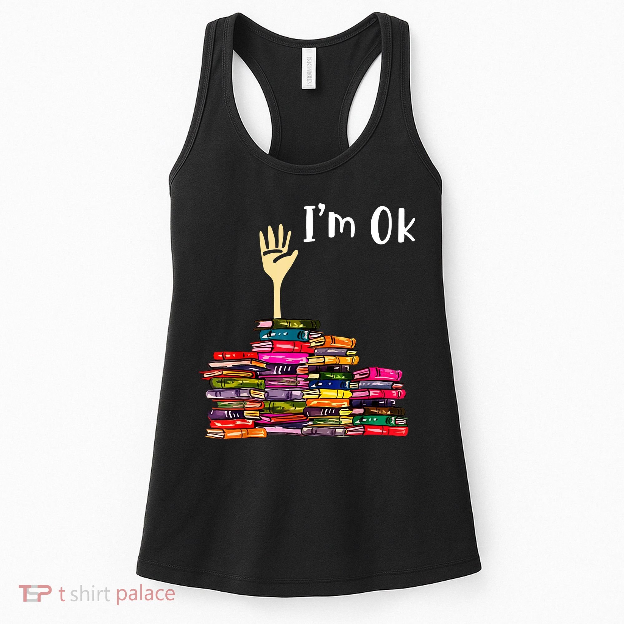 A Funny Gift For Reading Books Librarian Readers Nerd Women's Tank Top